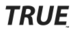 TRUE logo